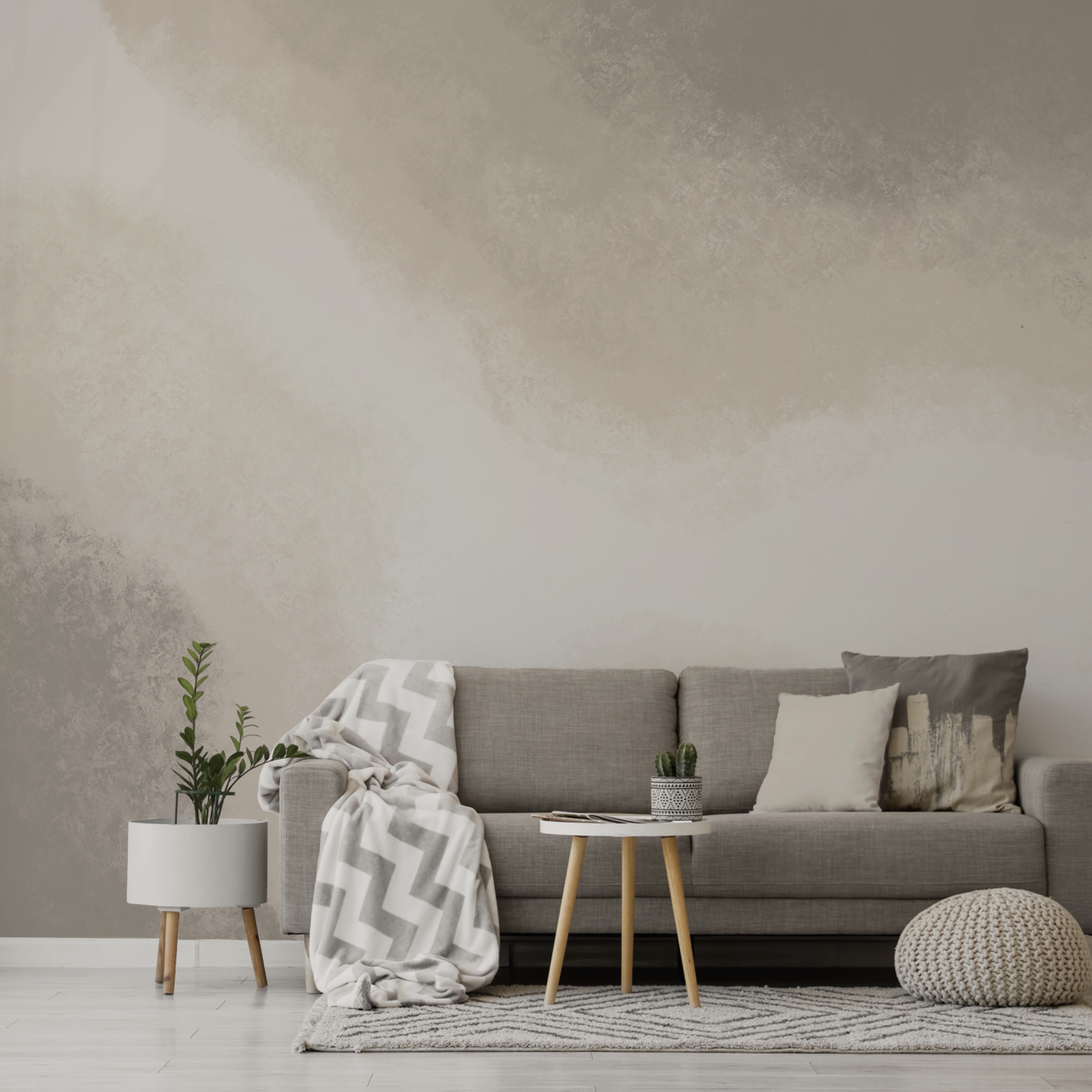 White and grey background