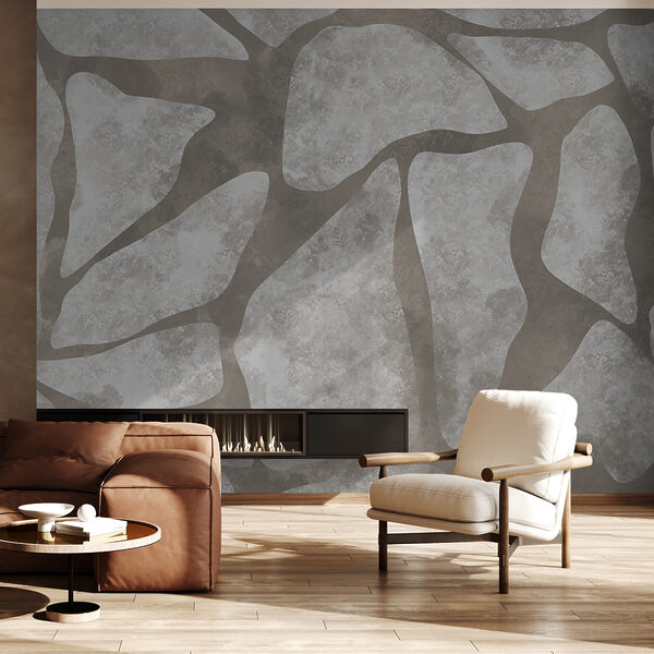 Grey and white stone wall Grey and white stone wall