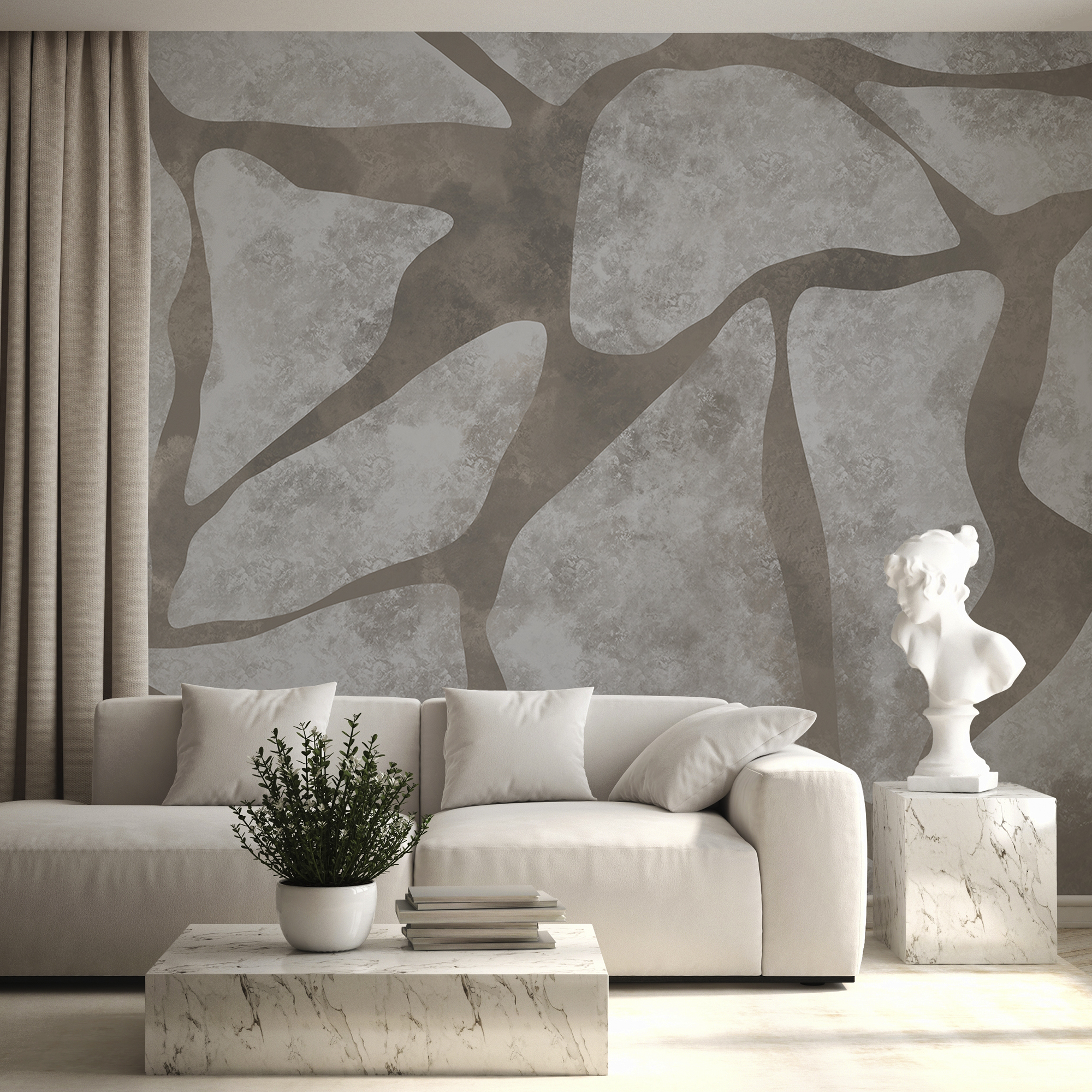 Grey and white stone wall Grey and white stone wall