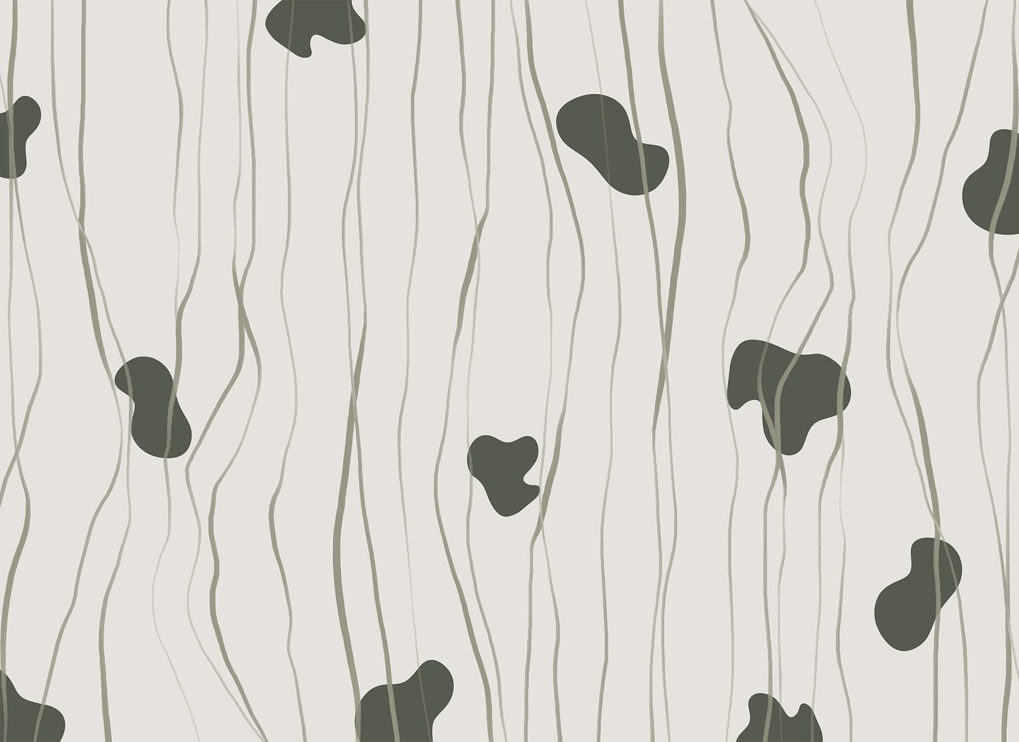 Pattern of lines and dots