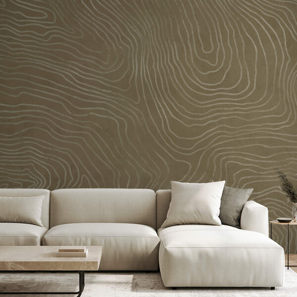 Brown surface with white lines