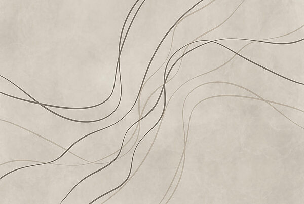 White surface with black lines