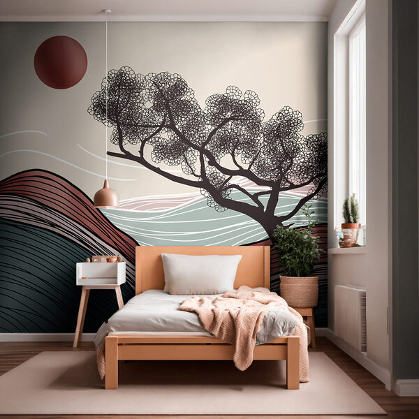 Tree in a landscape