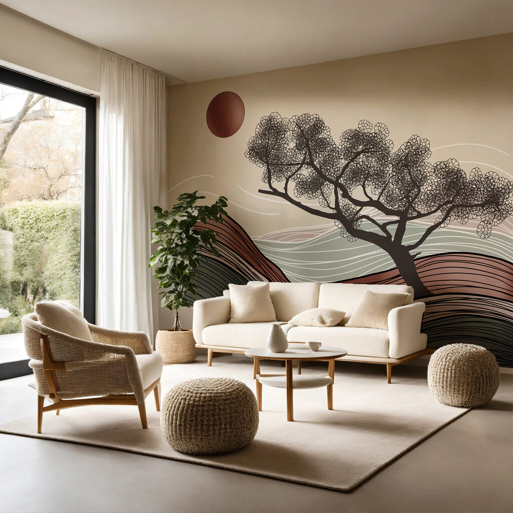 Tree in a landscape