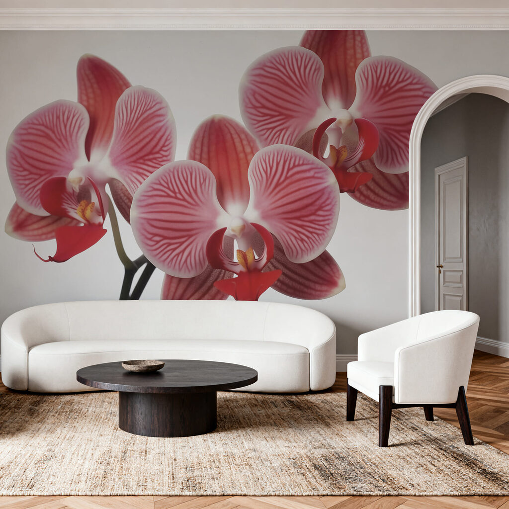 Vibrant blooms in soft pink hues