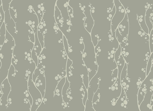Group of vines with dots