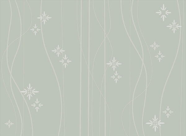 Wallpaper with white flowers and lines Wallpaper with white flowers and lines