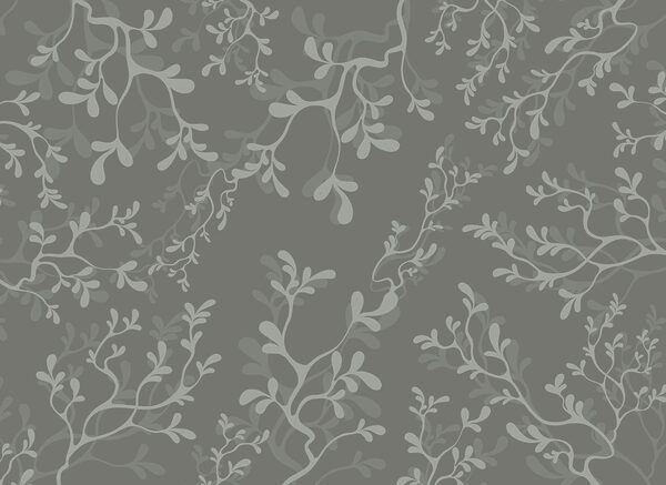 Grey background with branches Grey background with branches
