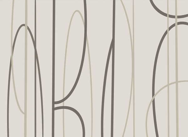Abstract lines in soft tones