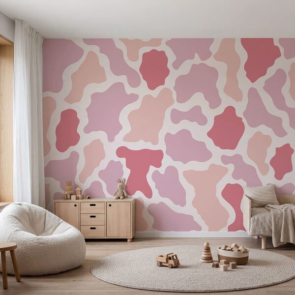 Pink and white pattern