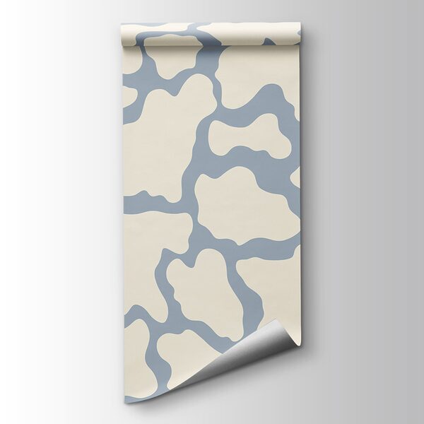Blue and white pattern
