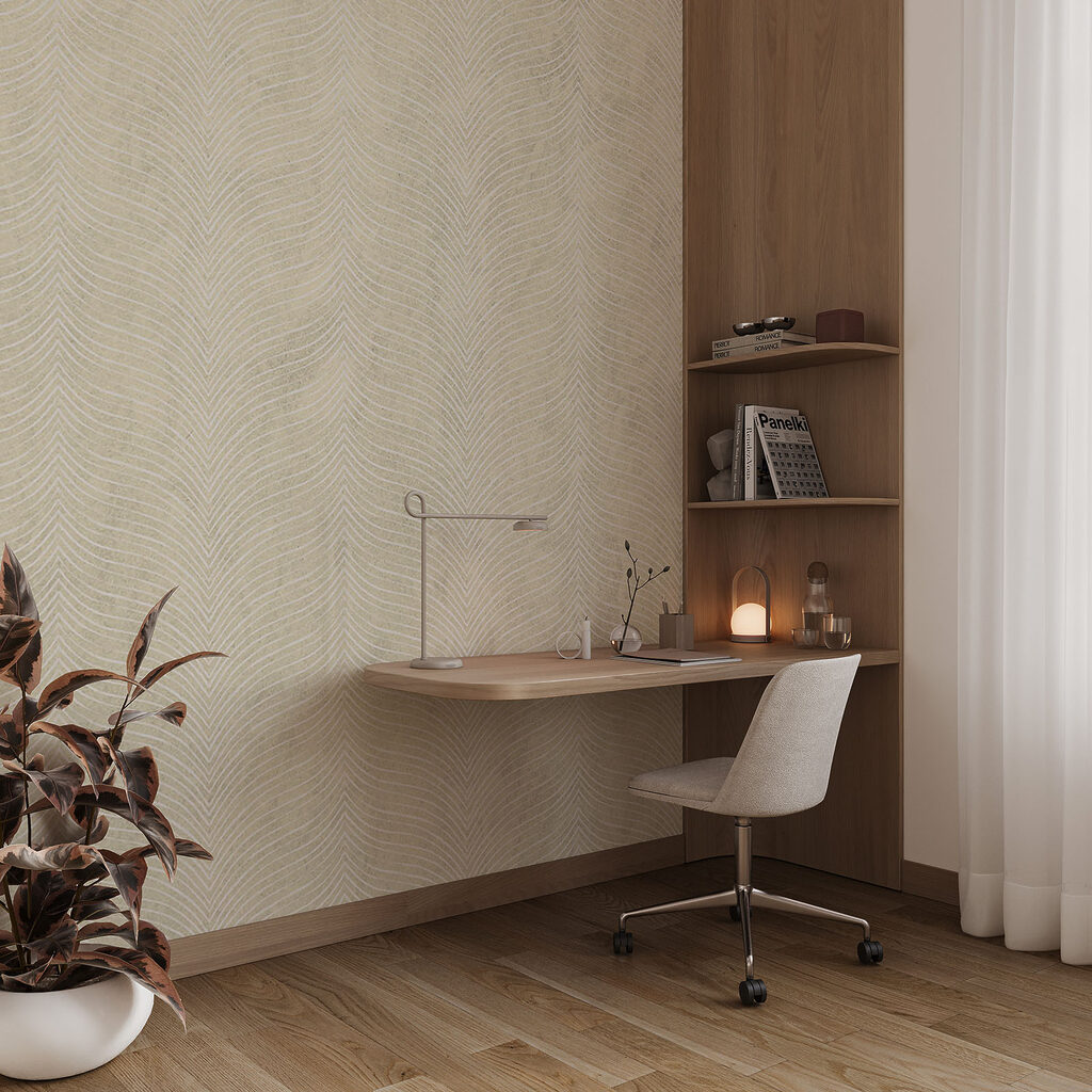 White and gray pattern