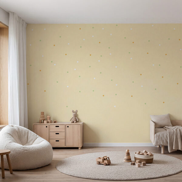Yellow background with small dots Yellow background with small dots