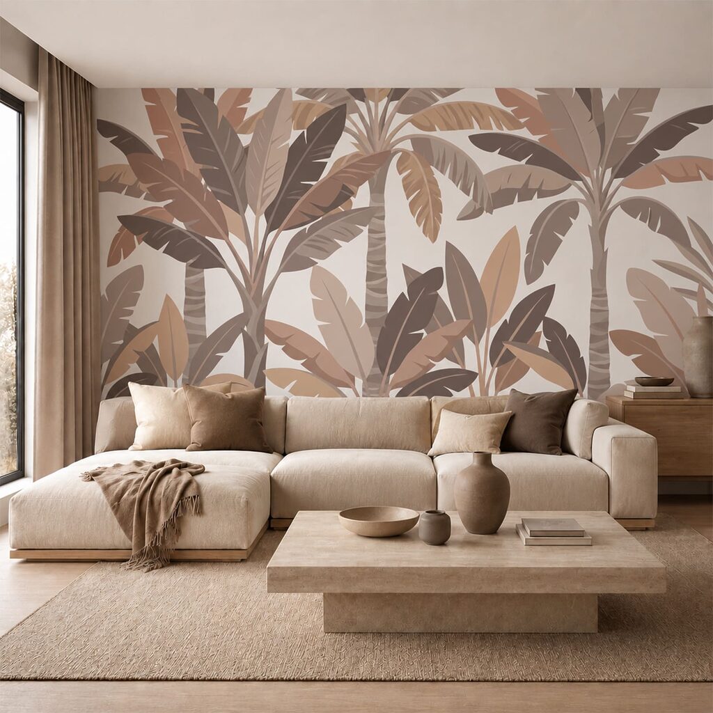 Pattern of palm trees Pattern of palm trees