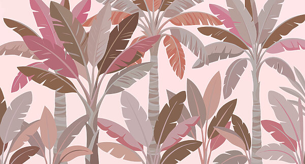 Pattern of palm trees Pattern of palm trees
