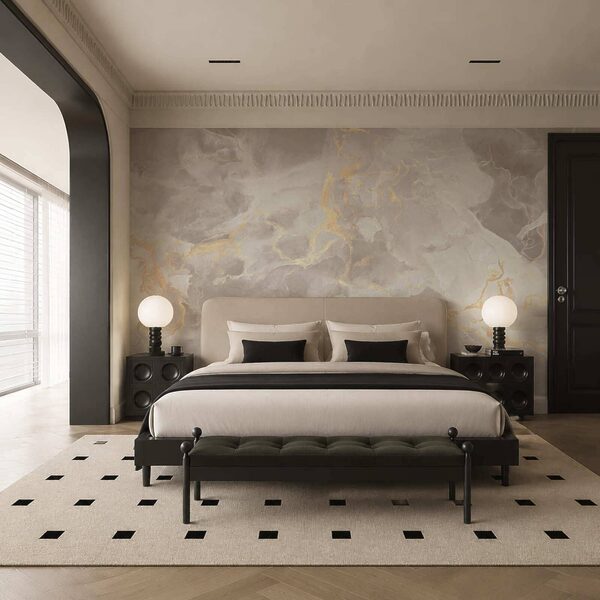 Wall mural - Elegant abstract marble pattern design (SKU: t00744) Wall mural Wall mural - Elegant abstract marble pattern design (SKU: t00744)