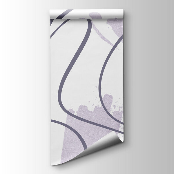 Artful lines on a soft background