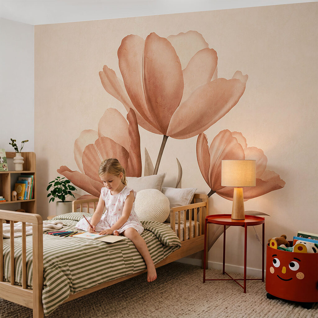Gentle blooms in soft hues