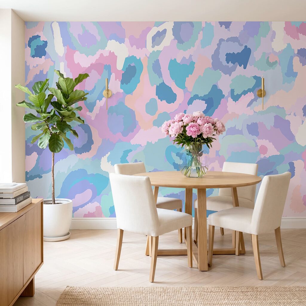 Colorful pattern with spots