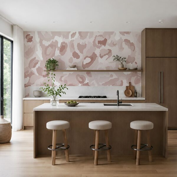 Pink and white pattern