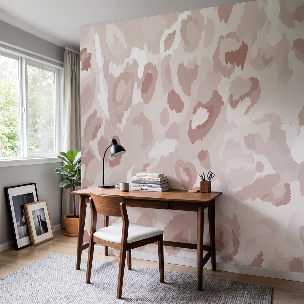 Pink and white pattern