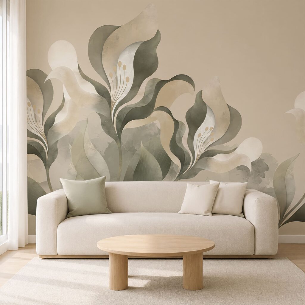 Soft florals on a gentle backdrop Soft florals on a gentle backdrop