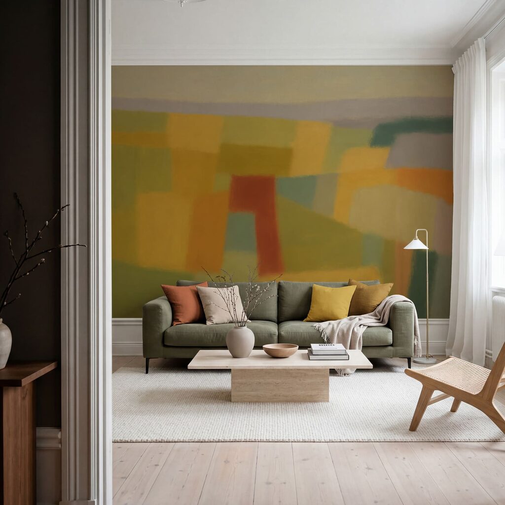 Painting of a landscape Painting of a landscape