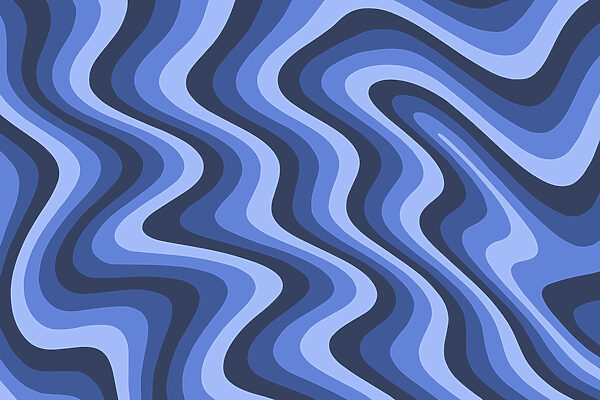 Blue and white wavy lines Blue and white wavy lines