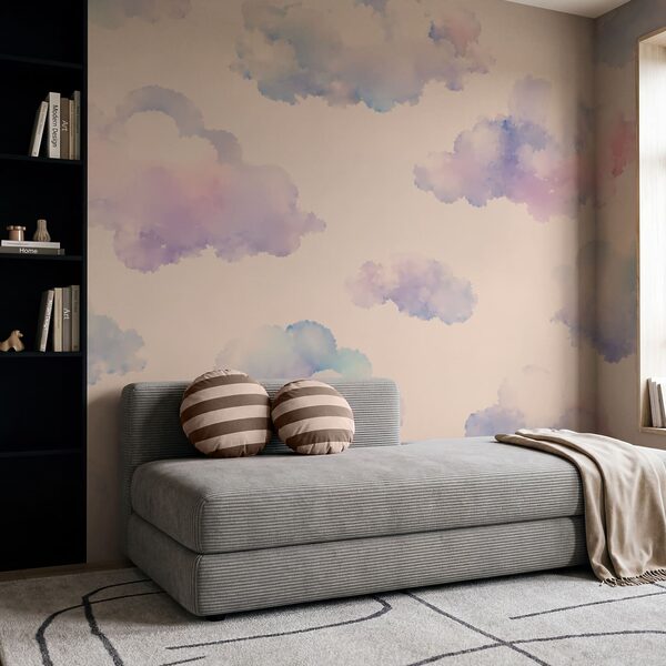 Pattern of clouds on a white background Pattern of clouds on a white background