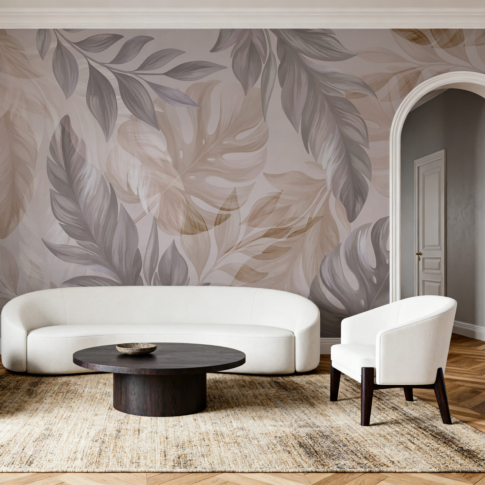 Gentle hues of botanical elegance