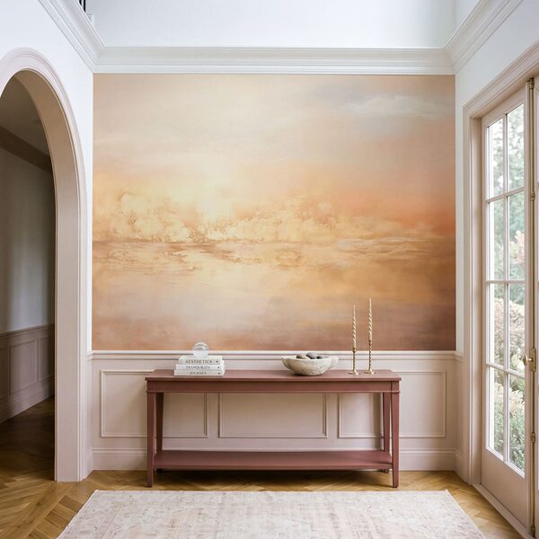 Wall mural Painting of a desert landscape (SKU: w09063) Wall mural Wall mural Painting of a desert landscape (SKU: w09063)