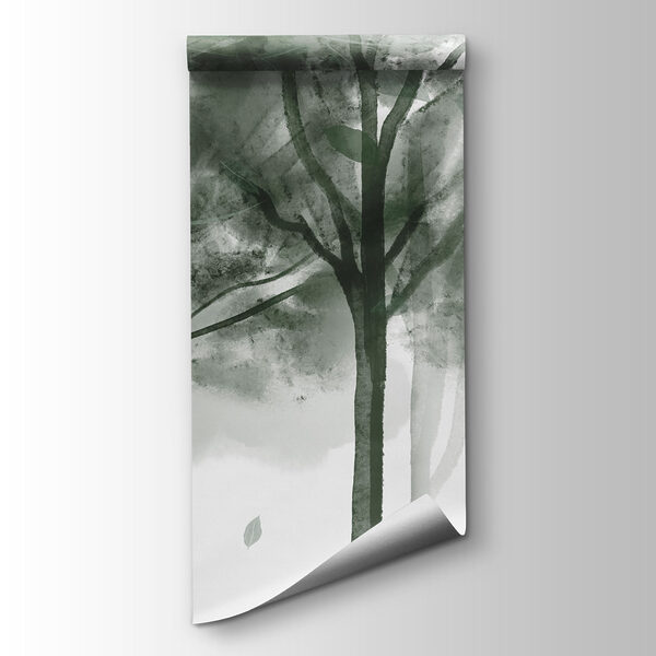 Group of trees with leaves