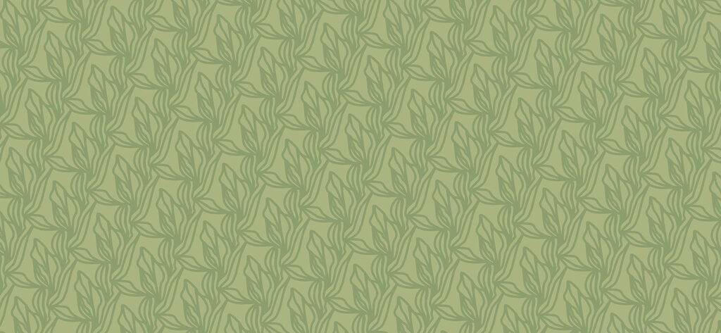 Green pattern with leaves Green pattern with leaves