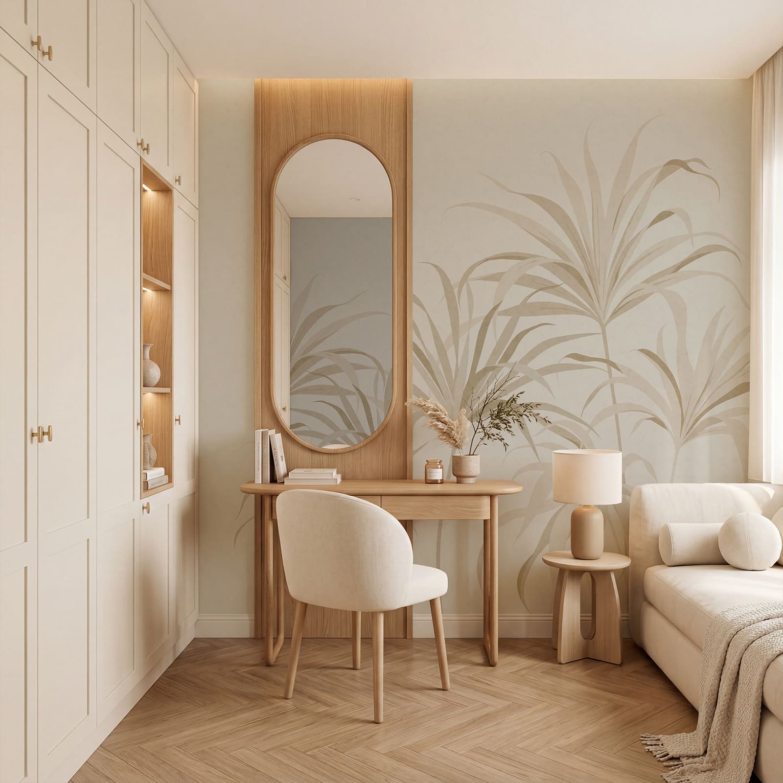 Soft and subtle botanical elegance