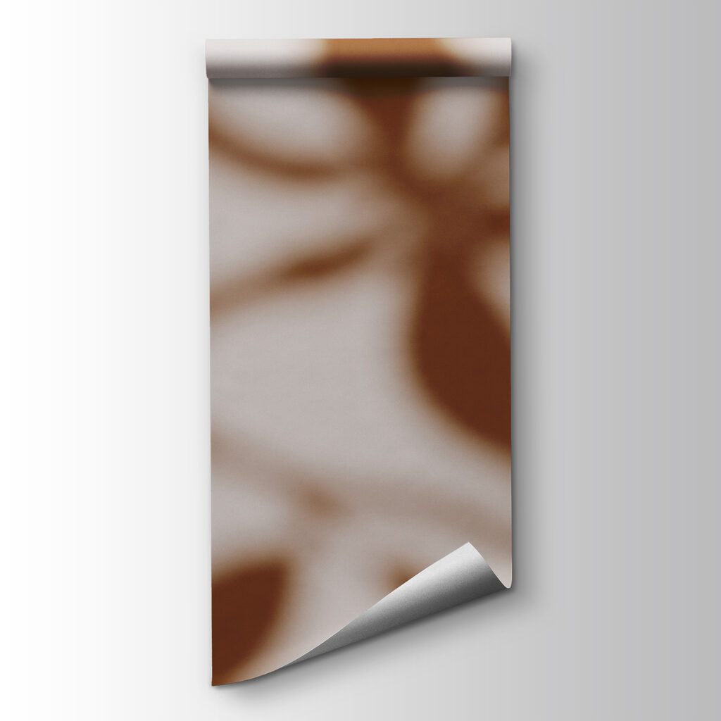 Blurry image of leaves on a branch