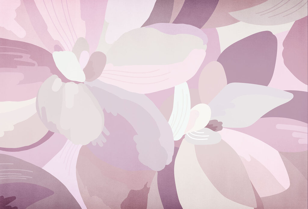 Soft petals in pastel hues Soft petals in pastel hues