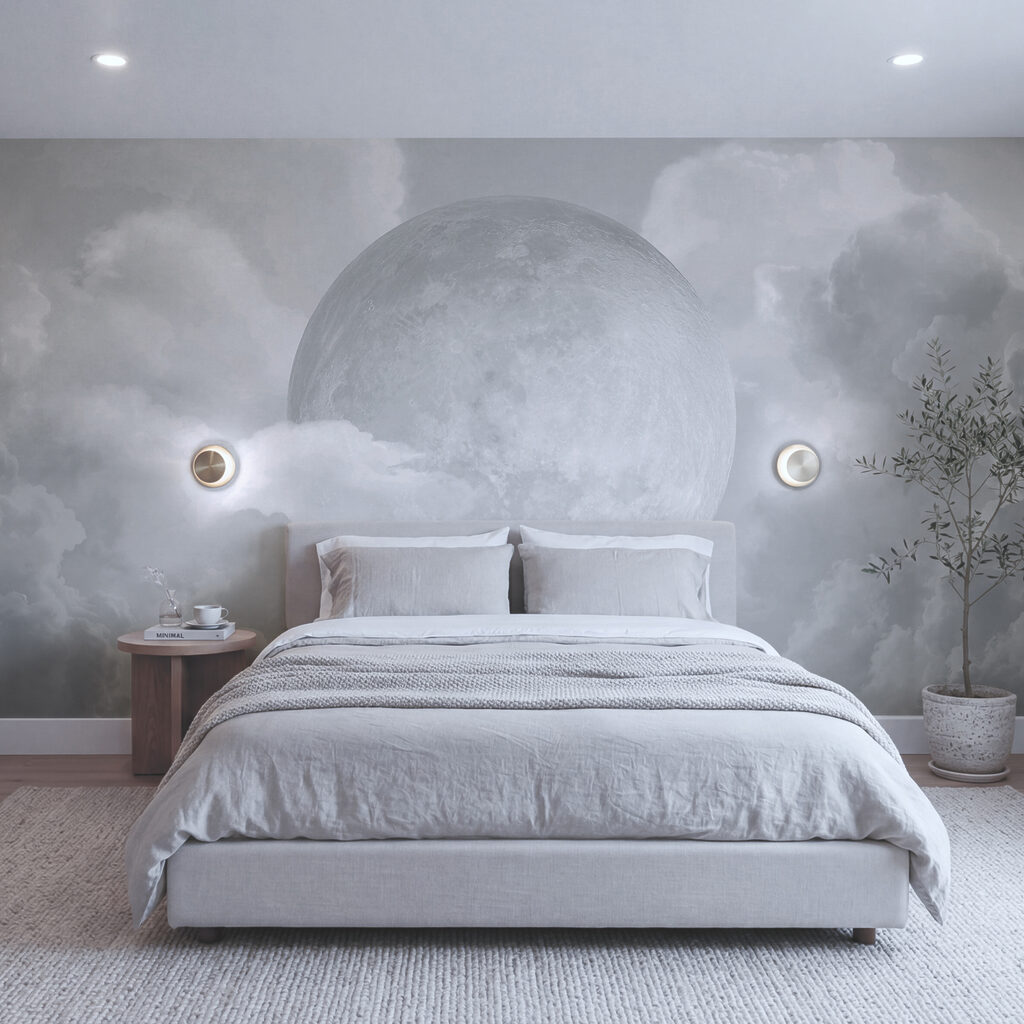 Full moon in the clouds Full moon in the clouds