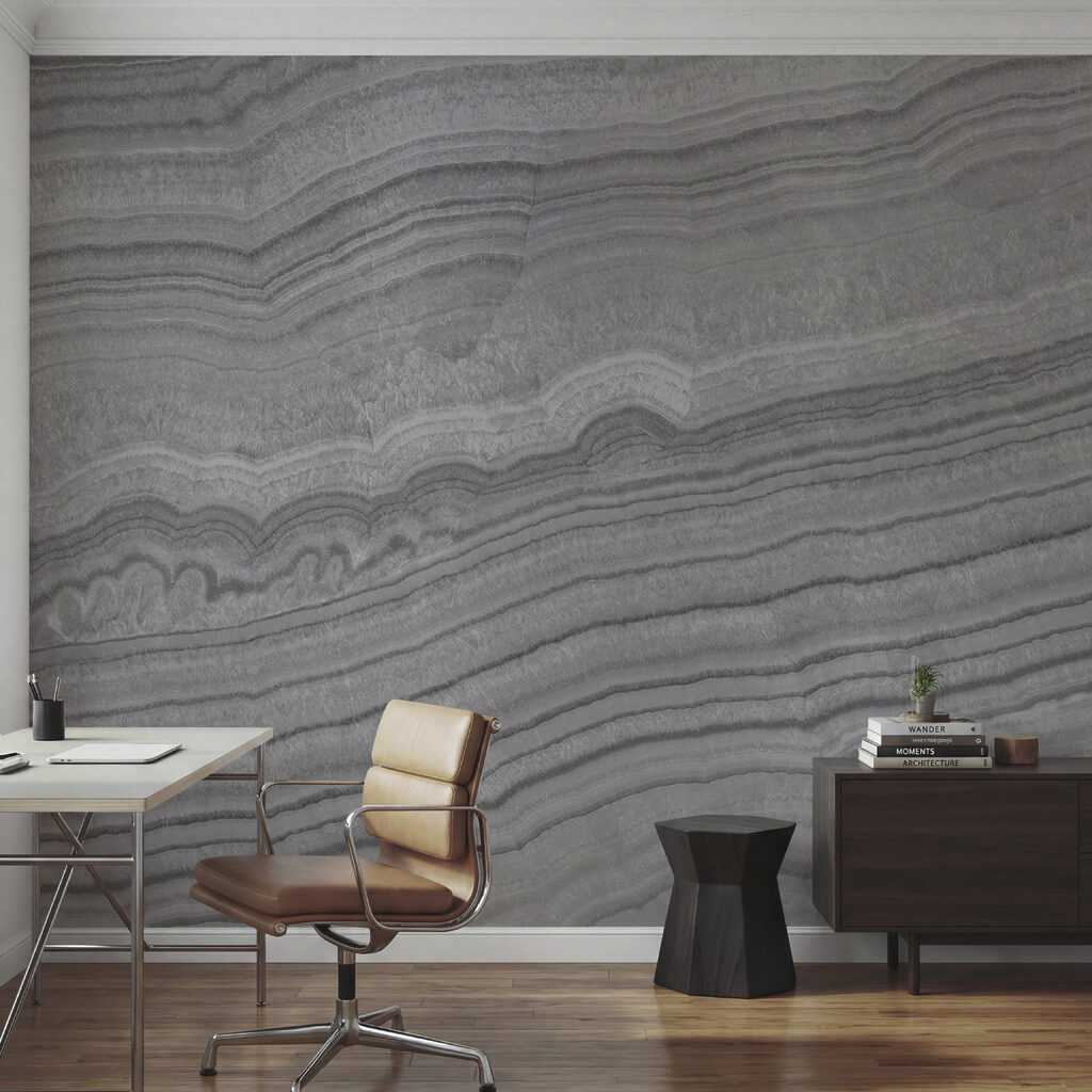 Natural waves in monochrome design Natural waves in monochrome design