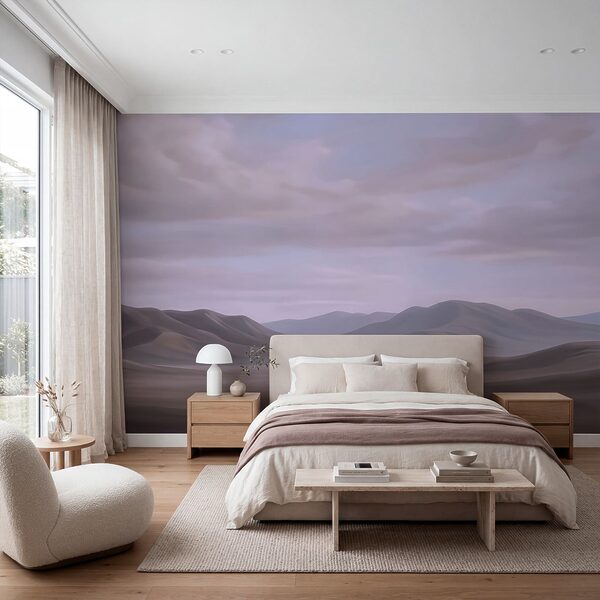 Wall mural Landscape of a desert with hills and clouds (SKU: t00853v1) Wall mural Wall mural Landscape of a desert with hills and clouds (SKU: t00853v1)