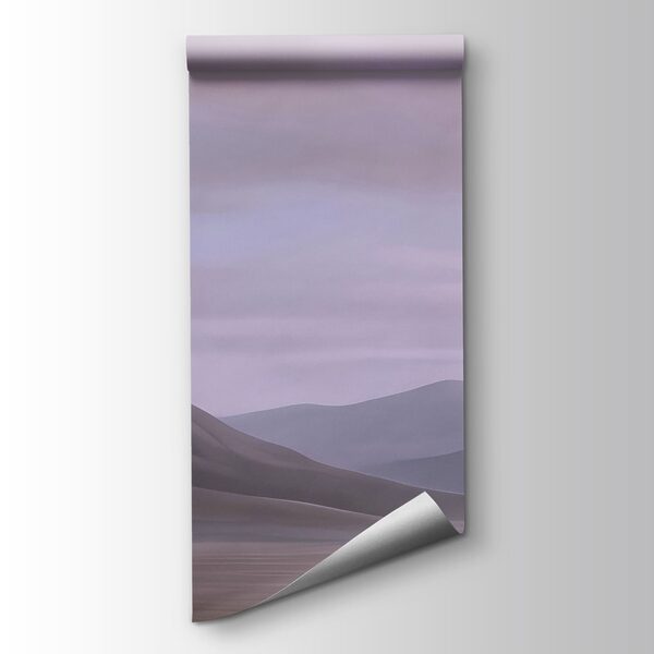 Landscape of a desert with hills and clouds Landscape of a desert with hills and clouds