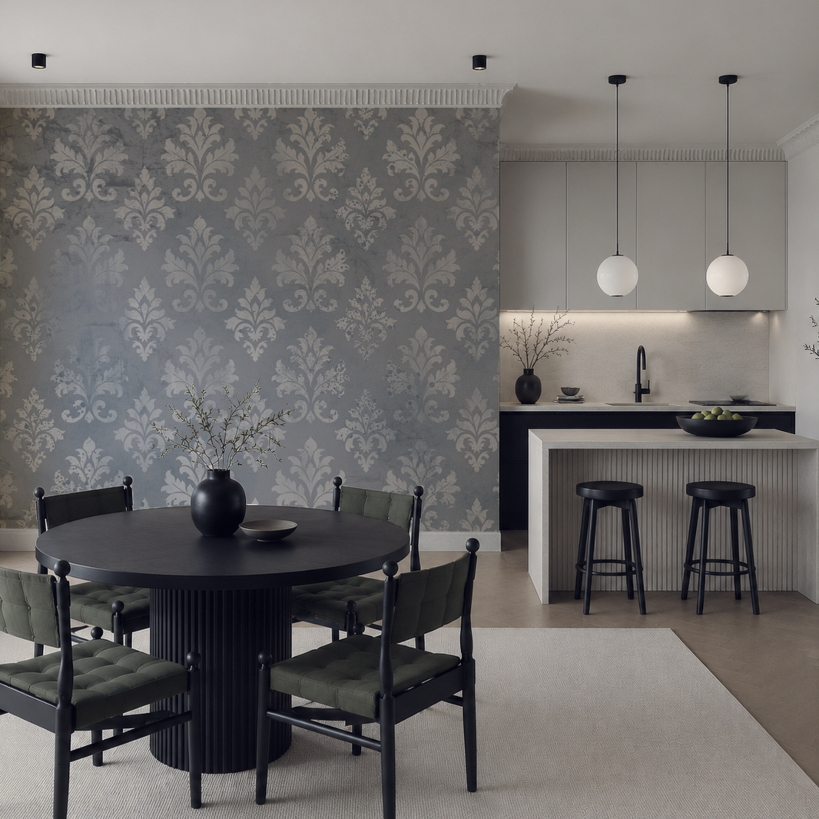 Wallpaper with a pattern Wallpaper with a pattern