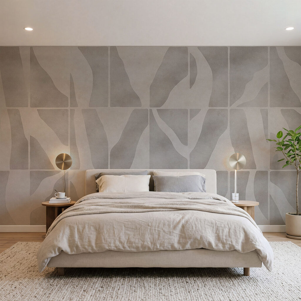 Grey and white pattern