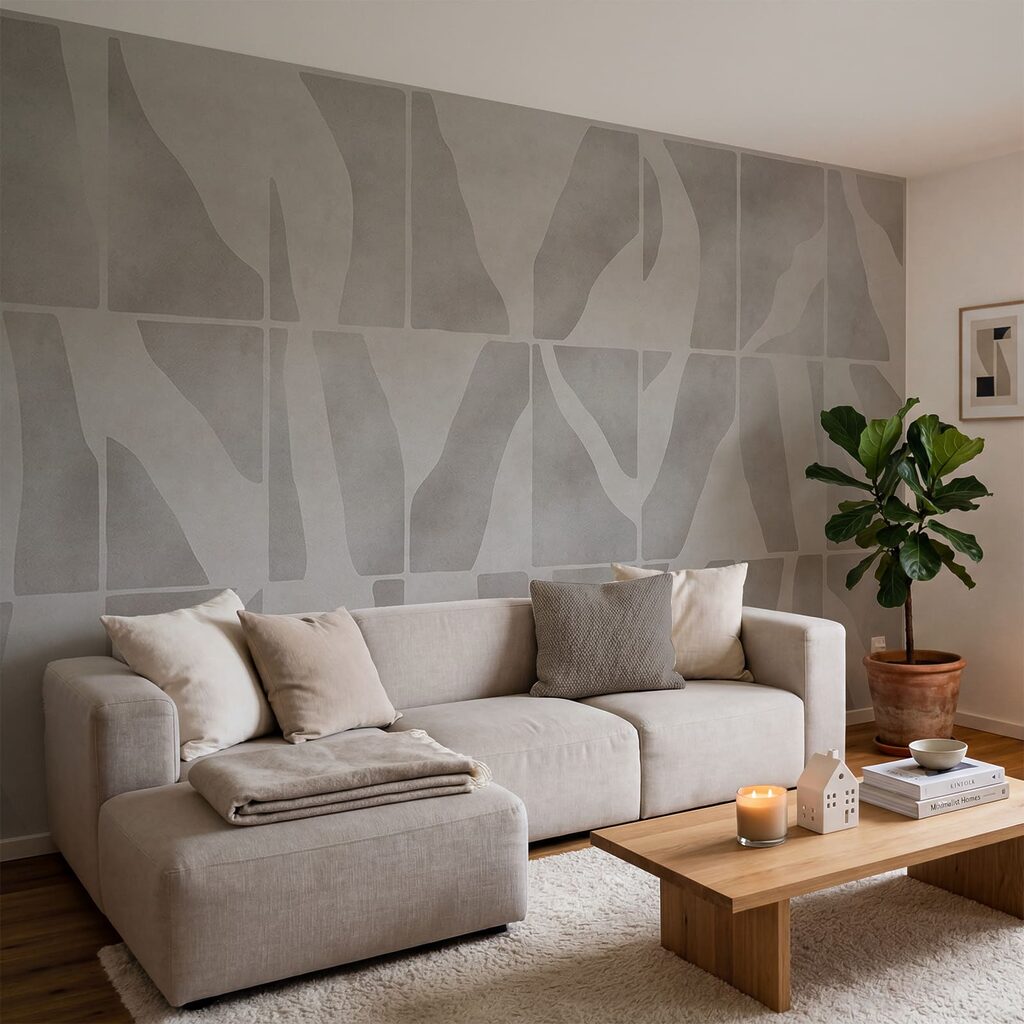 Grey and white pattern