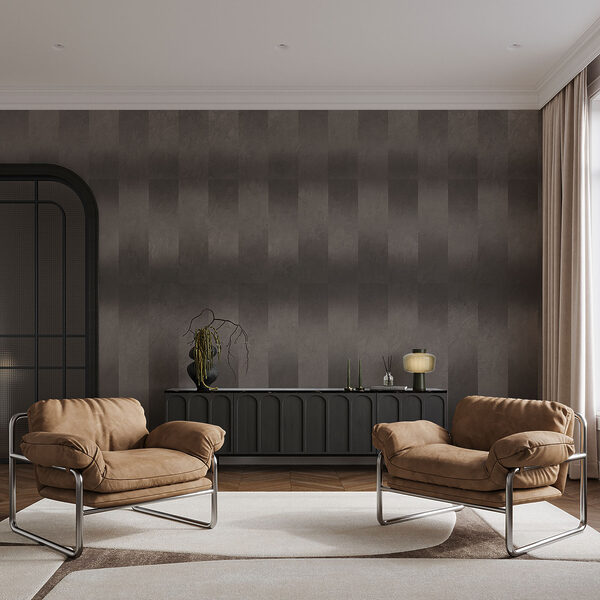 Grey and black striped surface