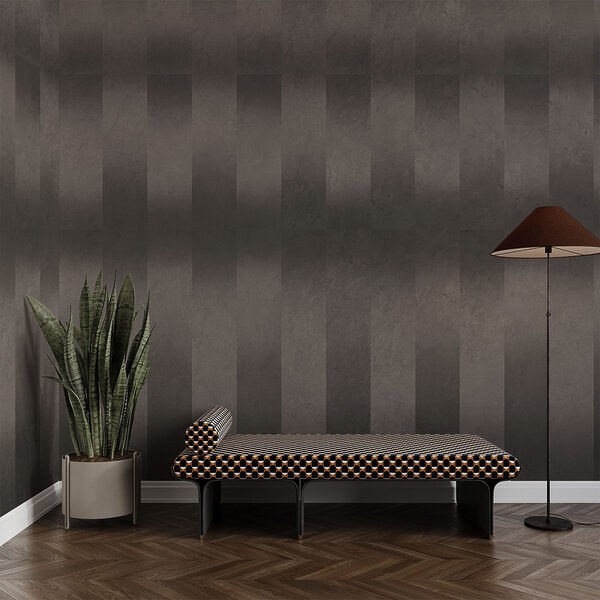 Grey and black striped surface