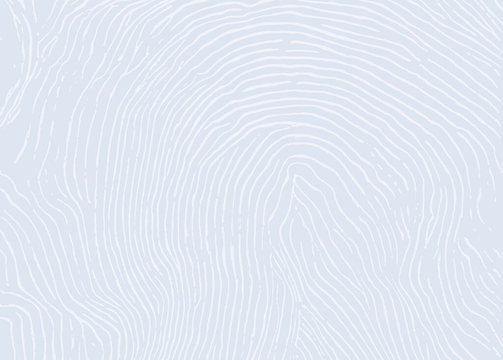 White lines on a blue background