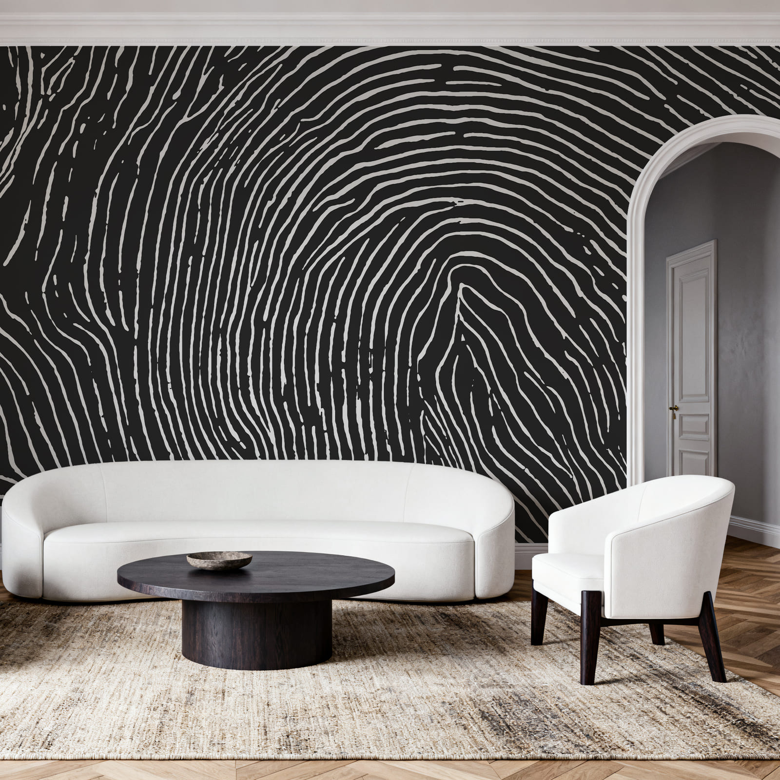Black and white pattern Black and white pattern