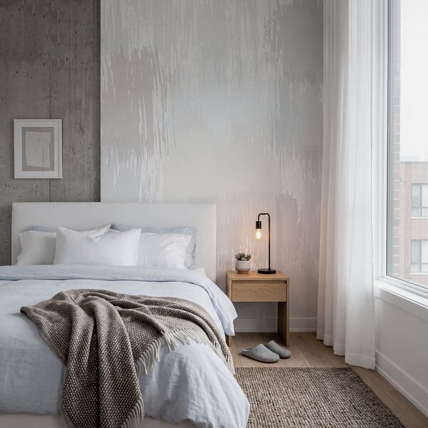White and gray paint