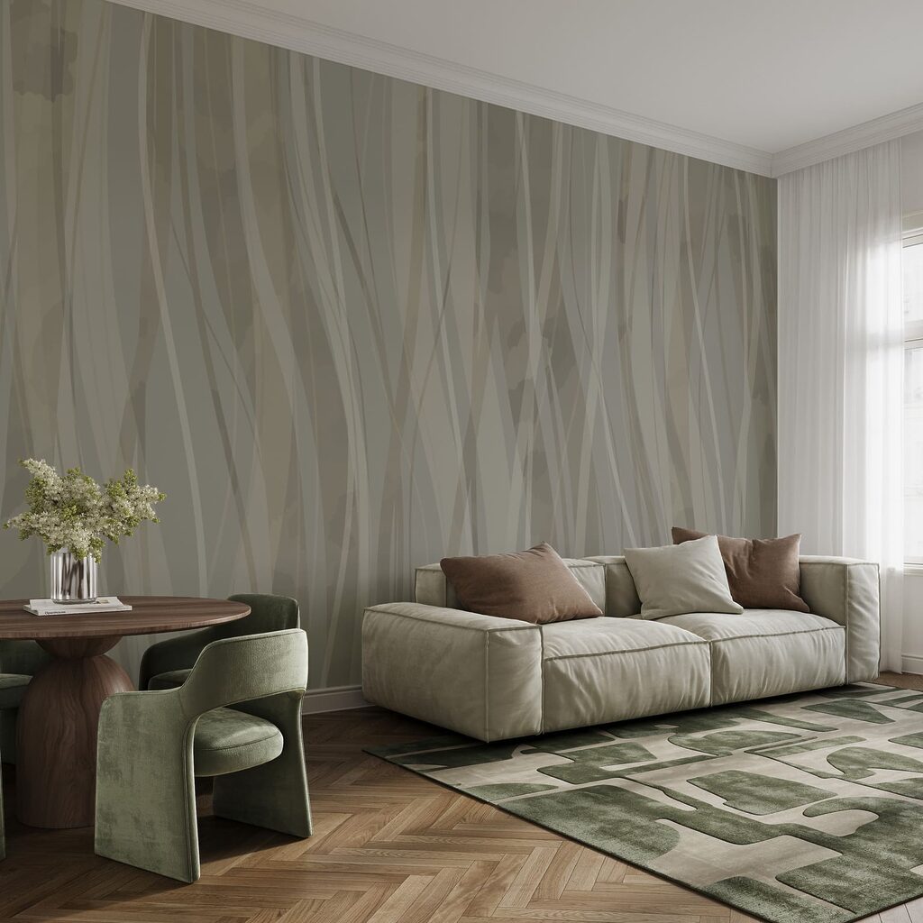 Gentle waves of soft hues