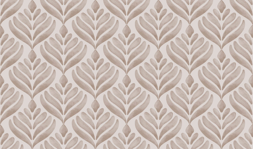 Pattern of leaves on a white background Pattern of leaves on a white background